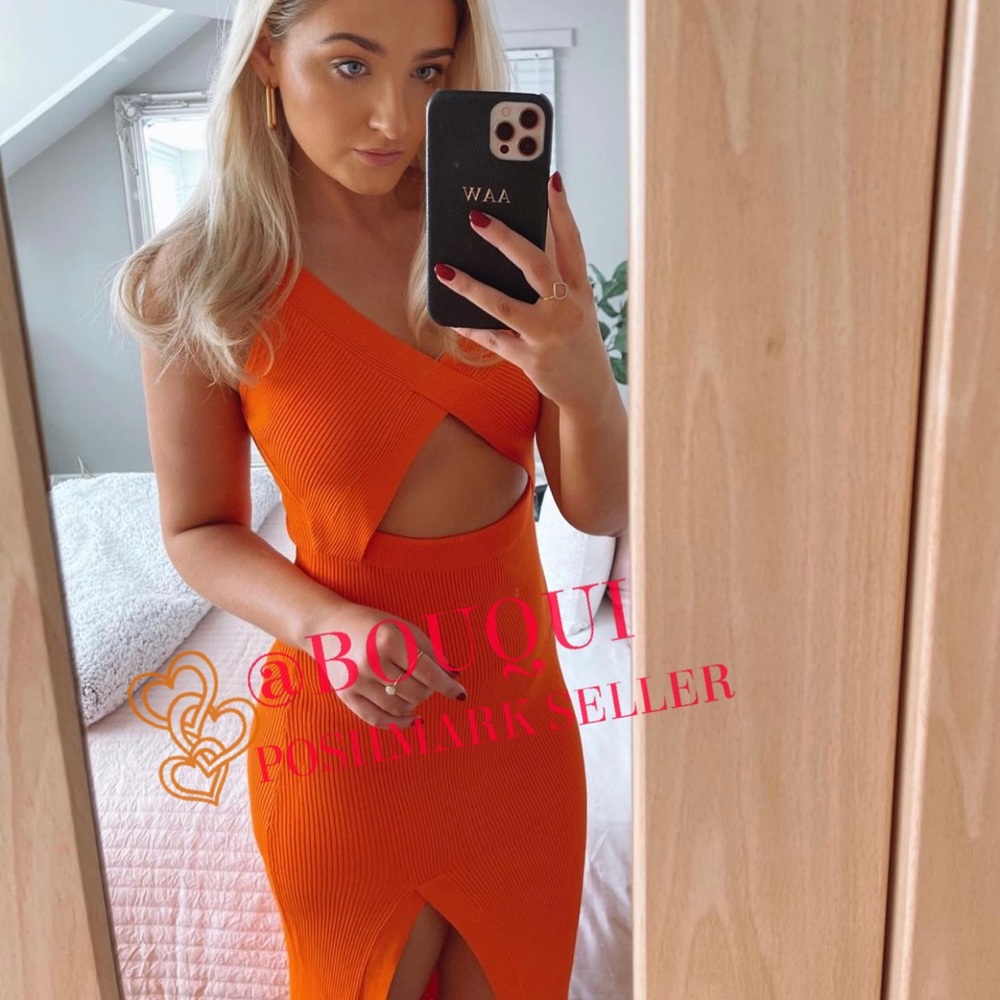 BLOGGER FV ZARA LIMITED EDITION CUT OUT KNIT DRESS - Picture 8 of 14